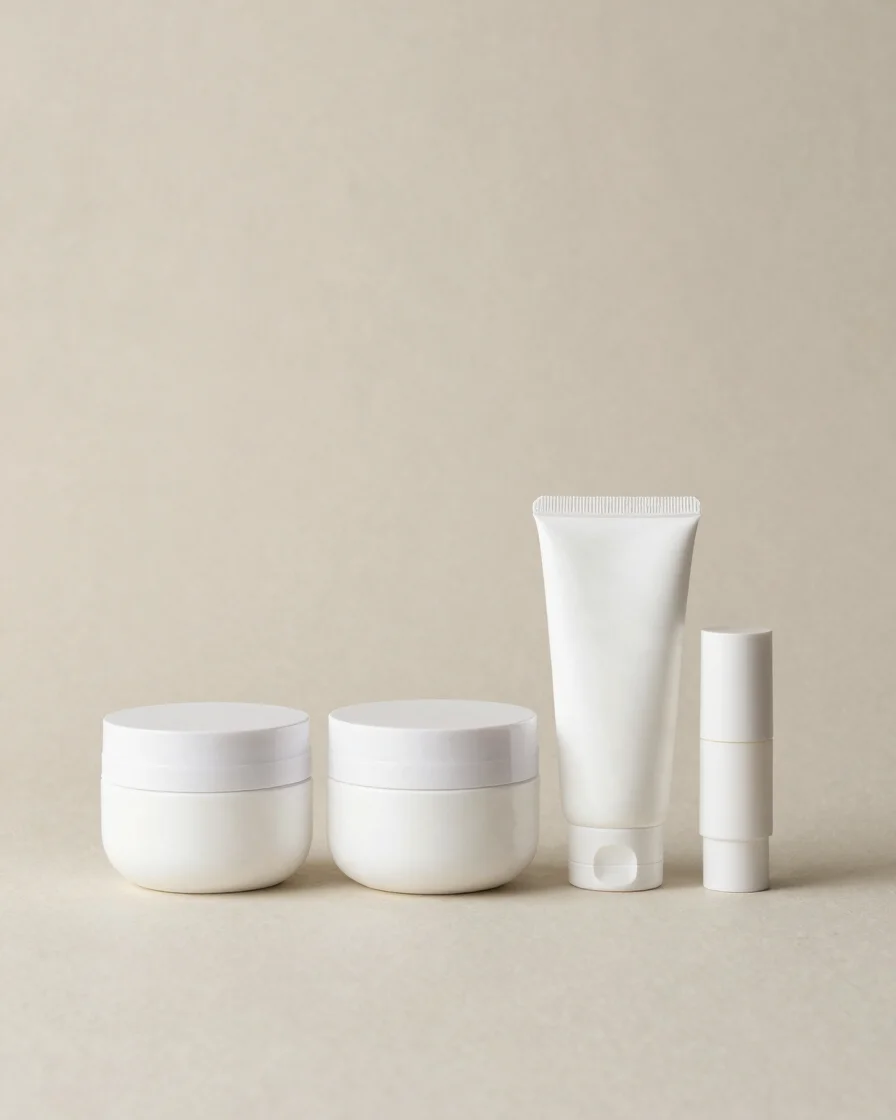 Clean editorial product photography of a neatly arranged product